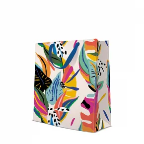 Darčeková taška veľká - Colorful Exotic 26,5x13x33,5 cm